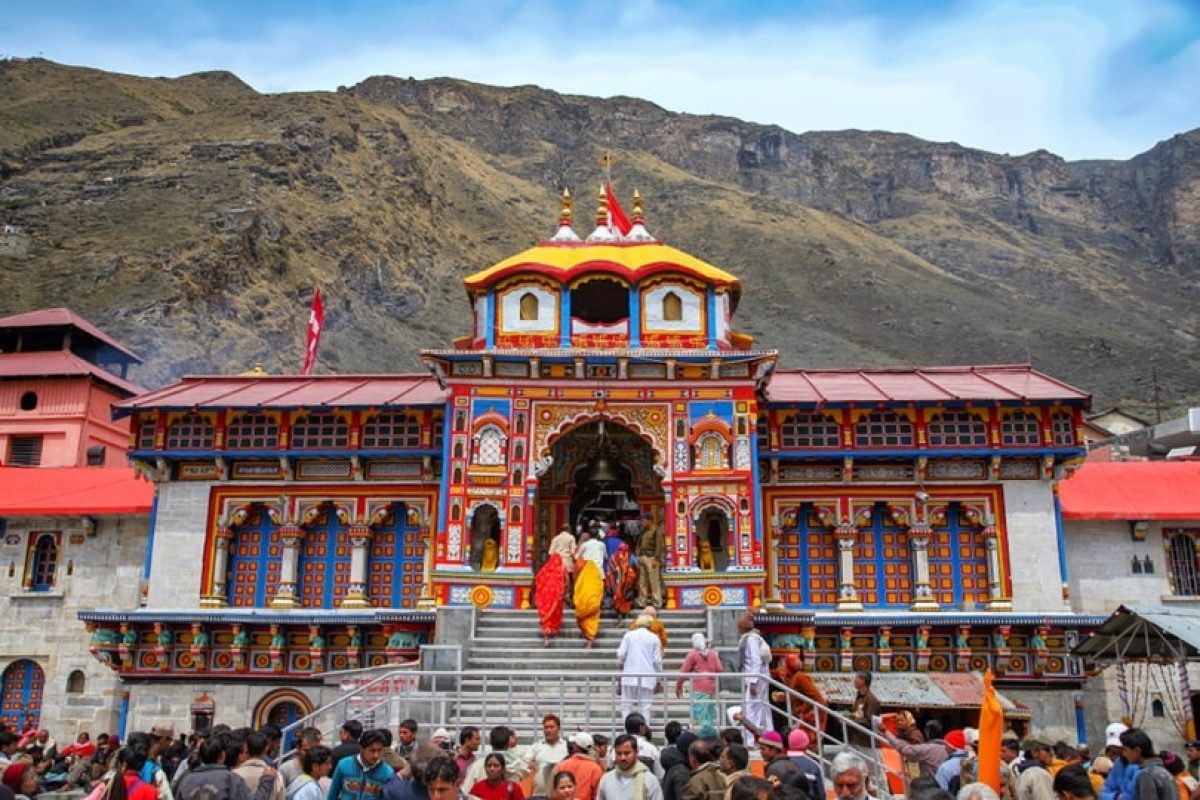 image of Badrinath a place in Uttarakhand